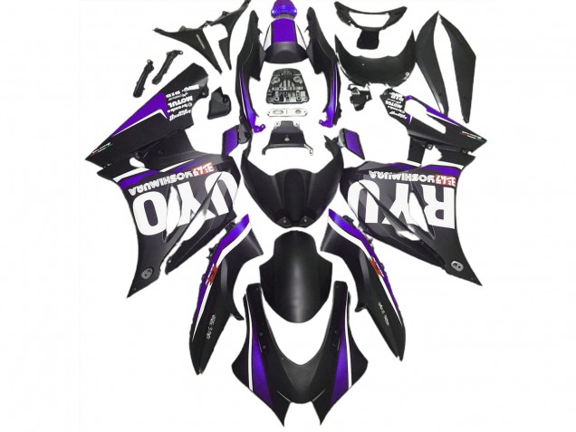 Nero Opaco & Viola 17-23 GSXR 1000 Carena