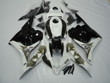 Nero Oro & Bianco 09-12 CBR600RR Carena