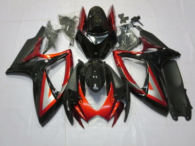 Nero Rosso Intenso 06-07 GSXR 600-750 Carena