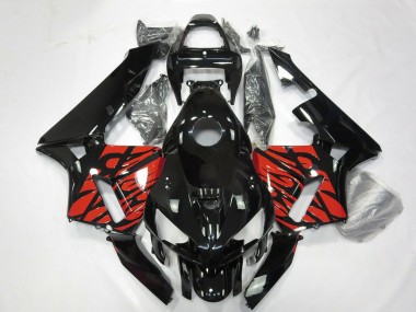 Nero & Rosso Tribale 05-06 CBR600RR Carena