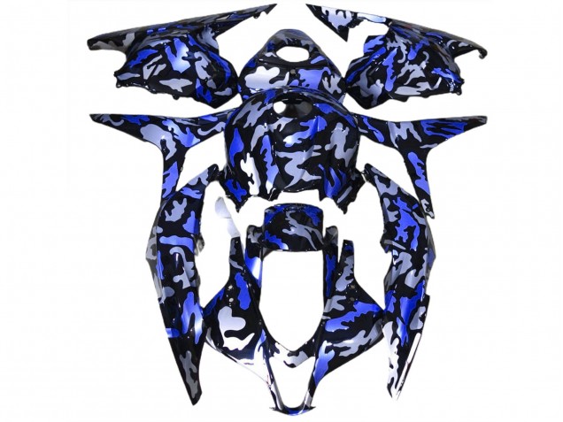 Neve Blu Scuro Camo 09-12 CBR600RR Carena