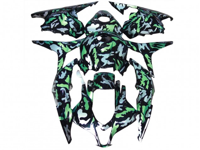 Neve Verde Camo 09-12 CBR600RR Carena