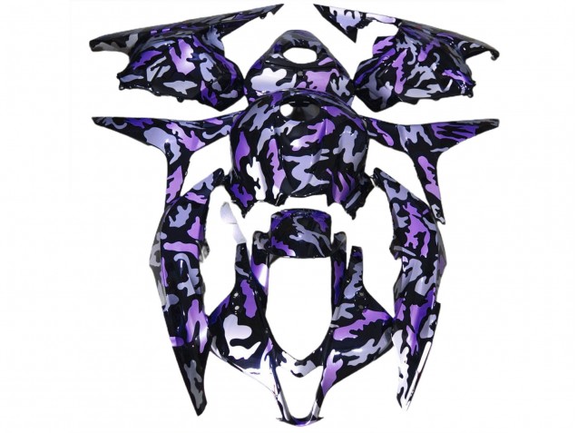 Neve Viola Camo 09-12 CBR600RR Carena Neve Viola Camo 09-12 CBR600RR Carena
