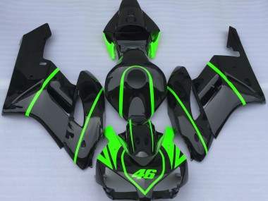 Noir Brillant Et Vert Haute Visibilité 04-05 CBR1000RR Carena