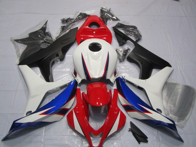 OEM Design In Stile Bianco Rosso Blu 07-08 CBR600RR Carena