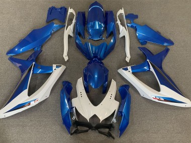 OEM Stile Blu & Bianco 08-10 GSXR 600-750 Carena