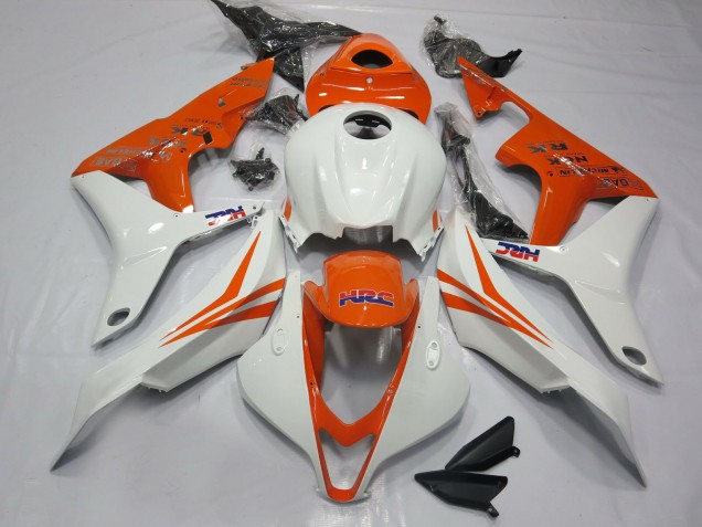 Orange Et Blanc HRC 07-08 CBR600RR Carena