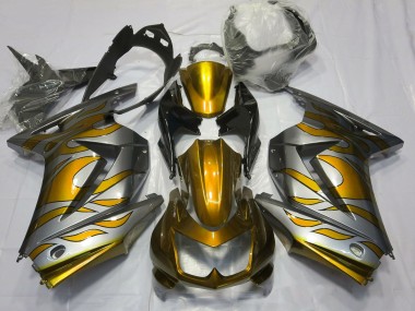 Oro & Argento Fiamma 08-12 Ninja 250 Carena