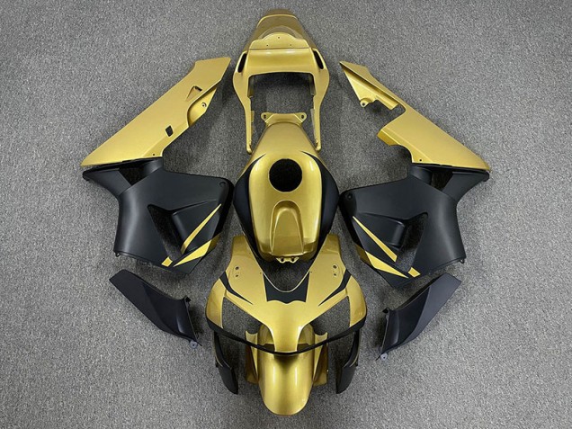 Oro & Nero Opaco 03-04 CBR600RR Carena