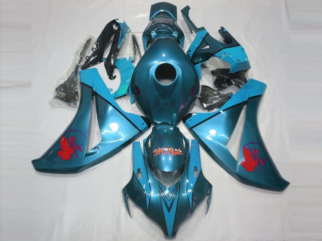 Personalizzato Azzurro 08-11 CBR1000RR Carena