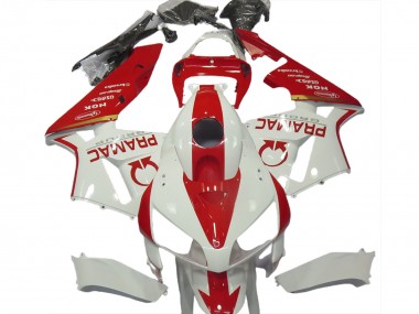 Personalizzato Bianco & Rosso 05-06 CBR600RR Carena