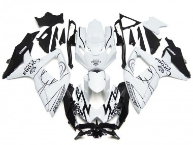 Personalizzato Corona Speciale Con Il Bianco 08-10 GSXR 600-750 Carena