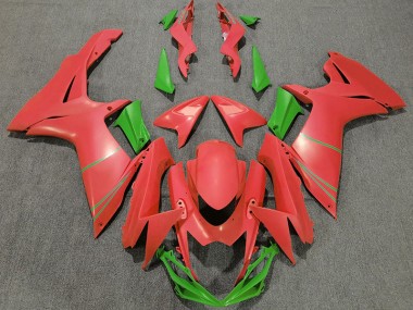 Pompelmo Opaco Rosso & Verde 11-24 GSXR 600-750 Carena