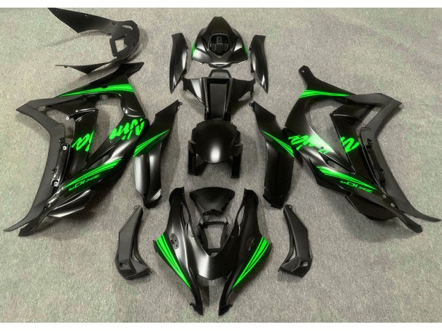 Raso Nero & Verde 16-19 ZX10R Carena