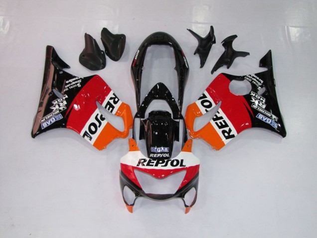 Repsol Rosso Arancione & Nero 99-00 CBR600 F4 Carena