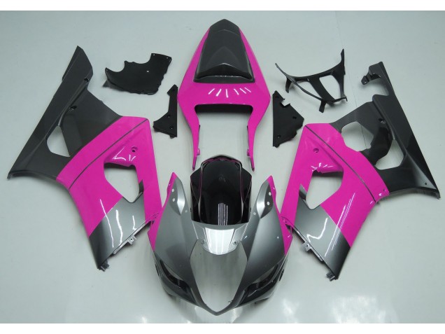 Rosa Argento & Nero 03-04 GSXR 1000 Carena Rosa Argento & Nero 03-04 GSXR 1000 Carena