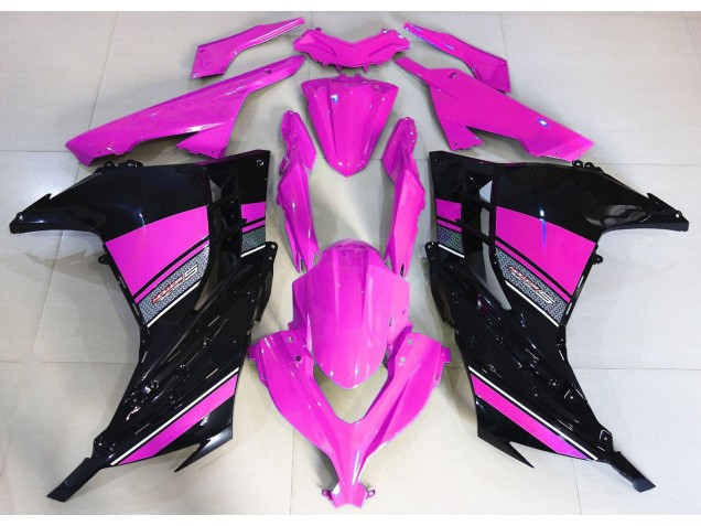 Rosa Caldo & Nero 13-18 Ninja 300 Carena Rosa Caldo & Nero 13-18 Ninja 300 Carena