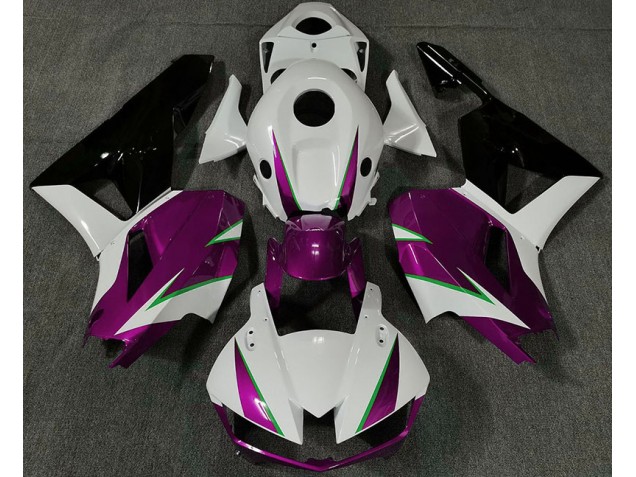 Rosa Lucido Bianco & Verde 13-23 CBR600RR Carena Rosa Lucido Bianco & Verde 13-23 CBR600RR Carena