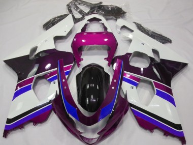 Rosa Lucido & Blu 04-05 GSXR 600-750 Carena