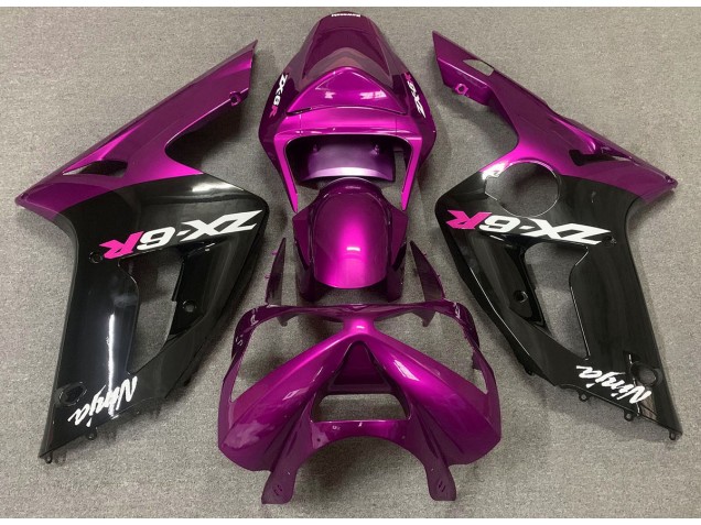 Rosa Lucido & Nero 03-04 ZX6R Carena Rosa Lucido & Nero 03-04 ZX6R Carena