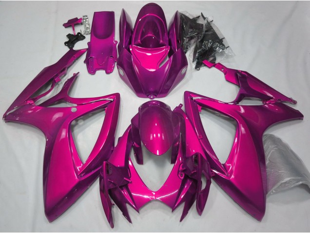 Rosa Lucido Tinta Unita 06-07 GSXR 600-750 Carena Rosa Lucido Tinta Unita 06-07 GSXR 600-750 Carena
