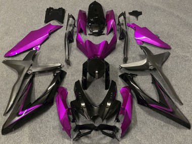 Rosa Lucido & Verde R 08-10 GSXR 600-750 Carena