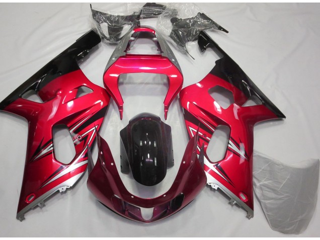 Rosso & Argento 01-03 GSXR 600-750 Carena