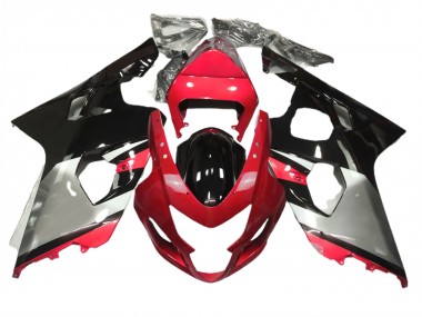 Rosso Argento & Nero 04-05 GSXR 600-750 Carena