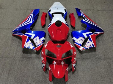 Rosso Bianco & Blu 69 05-06 CBR600RR Carena