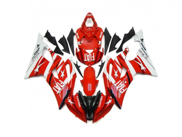 Rosso & Bianco Con Stelle 08-16 R6 Carena Rosso & Bianco Con Stelle 08-16 R6 Carena