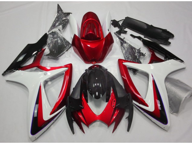 Rosso & Bianco Debadged 06-07 GSXR 600-750 Carena