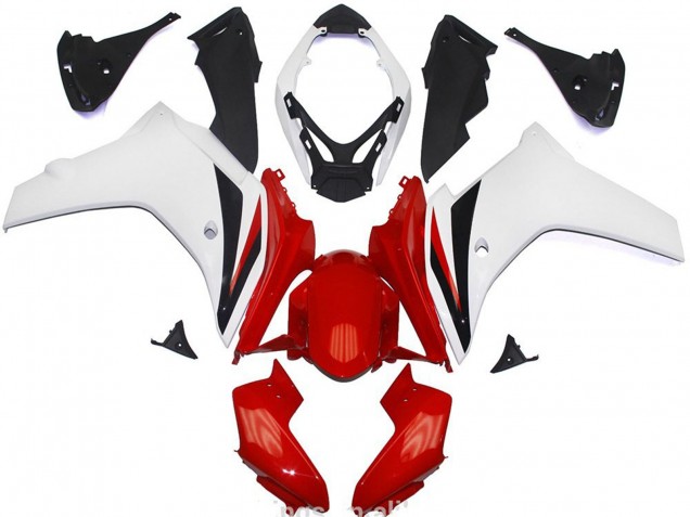 Rosso & Bianco Lucido 11-12 CBR600F Carena