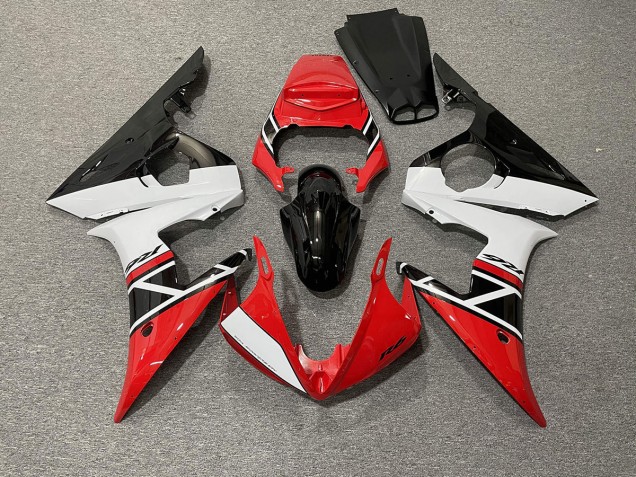Rosso Bianco & Nero 03-04 R6 Carena Rosso Bianco & Nero 03-04 R6 Carena