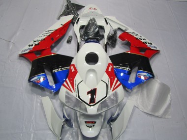 Rosso Bianco Nero & Blu 03-04 CBR600RR Carena