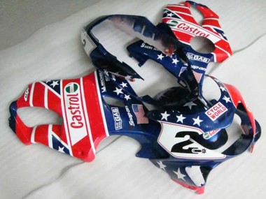 Rosso Castrol 99-00 CBR600 F4 Carena