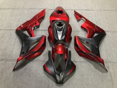 Rosso Intenso & Nero Opaco 07-08 CBR600RR Carena