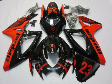 Rosso Jordan 06-07 GSXR 600-750 Carena