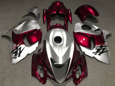 Rosso Lucido & Argento 08-20 GSXR 1300 Carena
