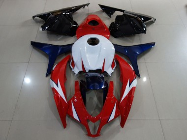 Rosso Lucido/Bianco 09-12 CBR600RR Carena