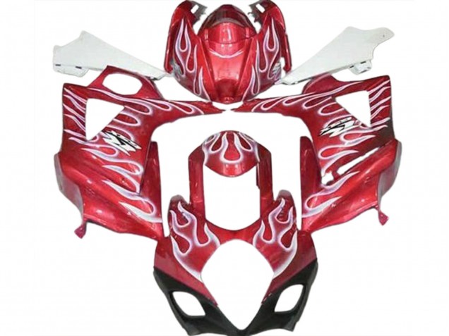 Rosso Lucido & Bianco Fiamma 07-08 GSXR 1000 Carena