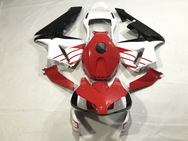 Rosso Lucido/Bianco Opaco 03-04 CBR600RR Carena