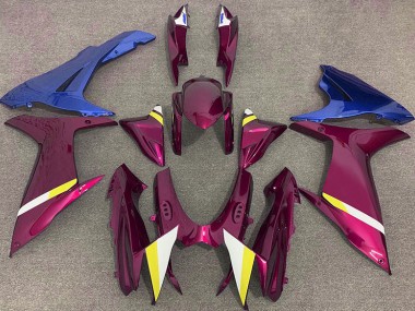 Rosso Lucido & Blu 11-24 GSXR 600-750 Carena
