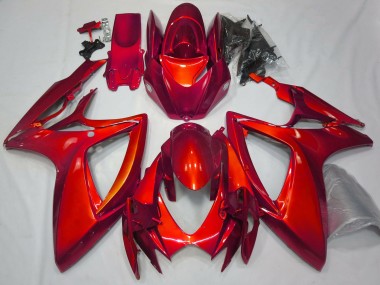 Rosso Lucido Tinta Unita 06-07 GSXR 600-750 Carena