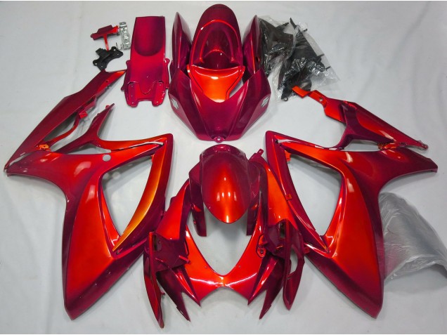 Rosso Lucido Tinta Unita 06-07 GSXR 600-750 Carena