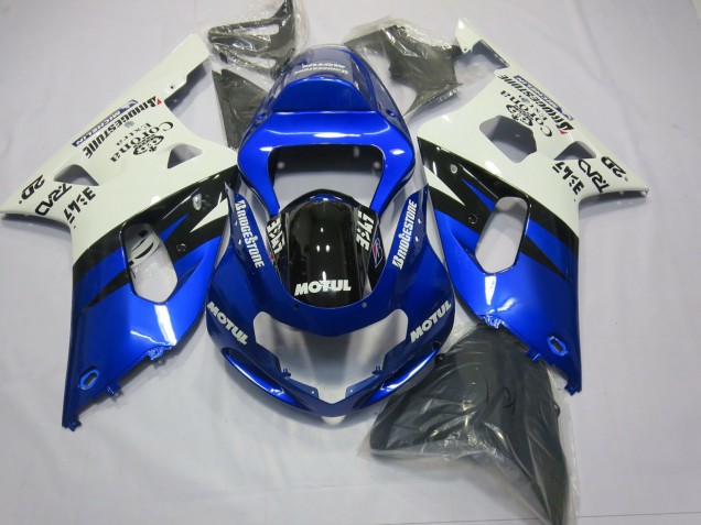 Rosso Movistar 01-03 GSXR 600-750 Carena
