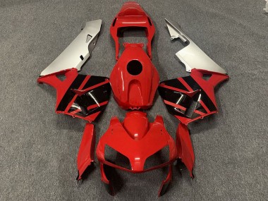 Rosso Nero & Argento 03-04 CBR600RR Carena