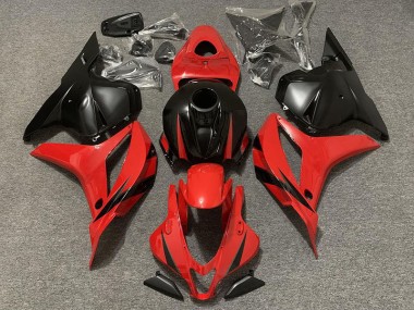 Rosso & Nero Opaco 09-12 CBR600RR Carena