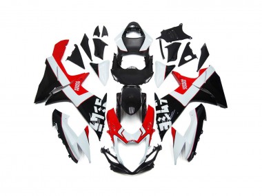 Rosso & Nero Personalizzati Con Loghi 11-24 GSXR 600-750 Carena