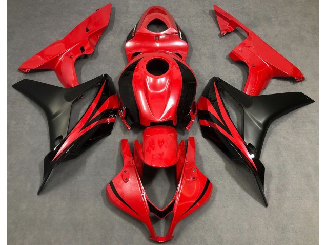 Rosso Perla & Nero 07-08 CBR600RR Carena Rosso Perla & Nero 07-08 CBR600RR Carena