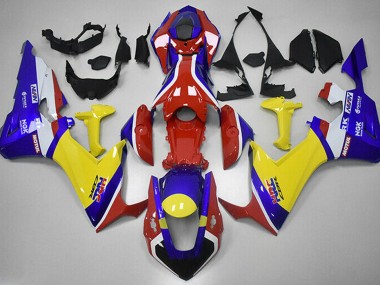 Rouge Bleu Et Jaune HRC 17-23 CBR1000RR Carena